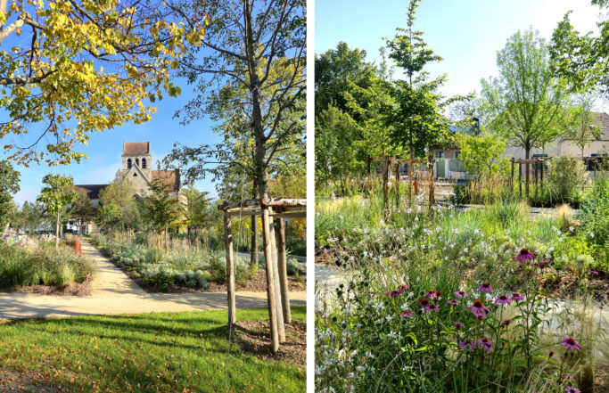 Centre-ville de la place Sainte-Anne – Mantes-la-Jolie (78)